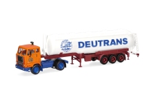 Herpa 321600 - H0 - Volvo F88 Silo-Sattelzug Deutrans